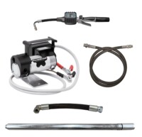 Pump kit for drum 12V DC - 9 bar with meter
