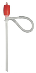 Manually operated syphon pumps