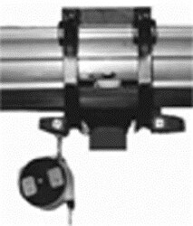External Exhaust Trolley for Nozzle with Vise Grip
