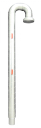 Stacker Nozzle for Vertical Exhaust Pipes