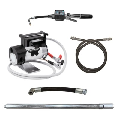 Pump kit for drum 12V DC - 9 bar with meter