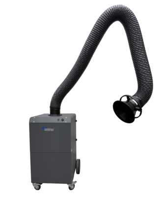 Mobile filter with extraction arm 3 m