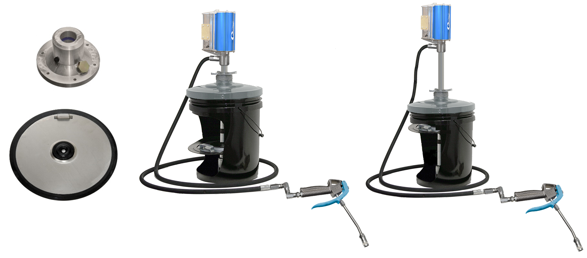 Accessories for grease pumps Accessories for grease pumps